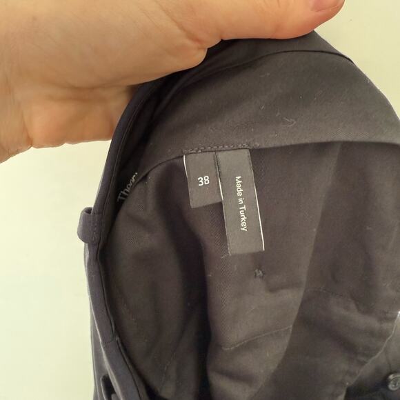 Theory Marlo Dark Blue Men's Trousers - Picture 6 of 8